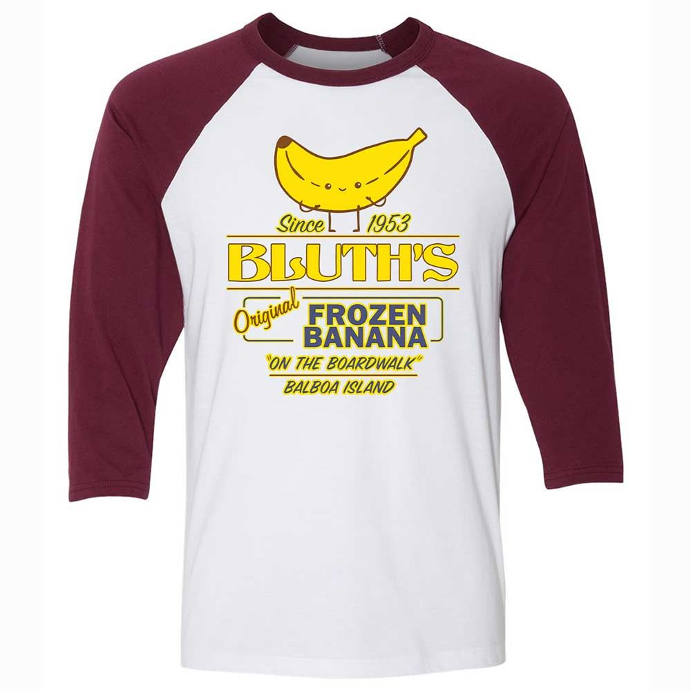 Unisex 3/4 Baseball Tee - WKZK1Y4G - White/Maroon - 7