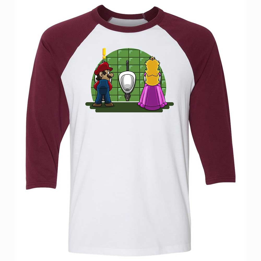 Ladies room - White/Maroon - 7