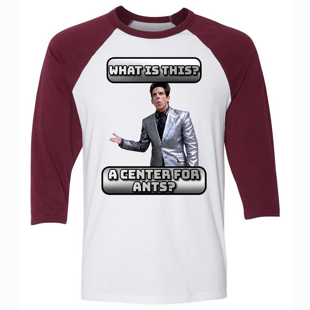Unisex 3/4 Baseball Tee - SJSUYRVK - White/Maroon - 7