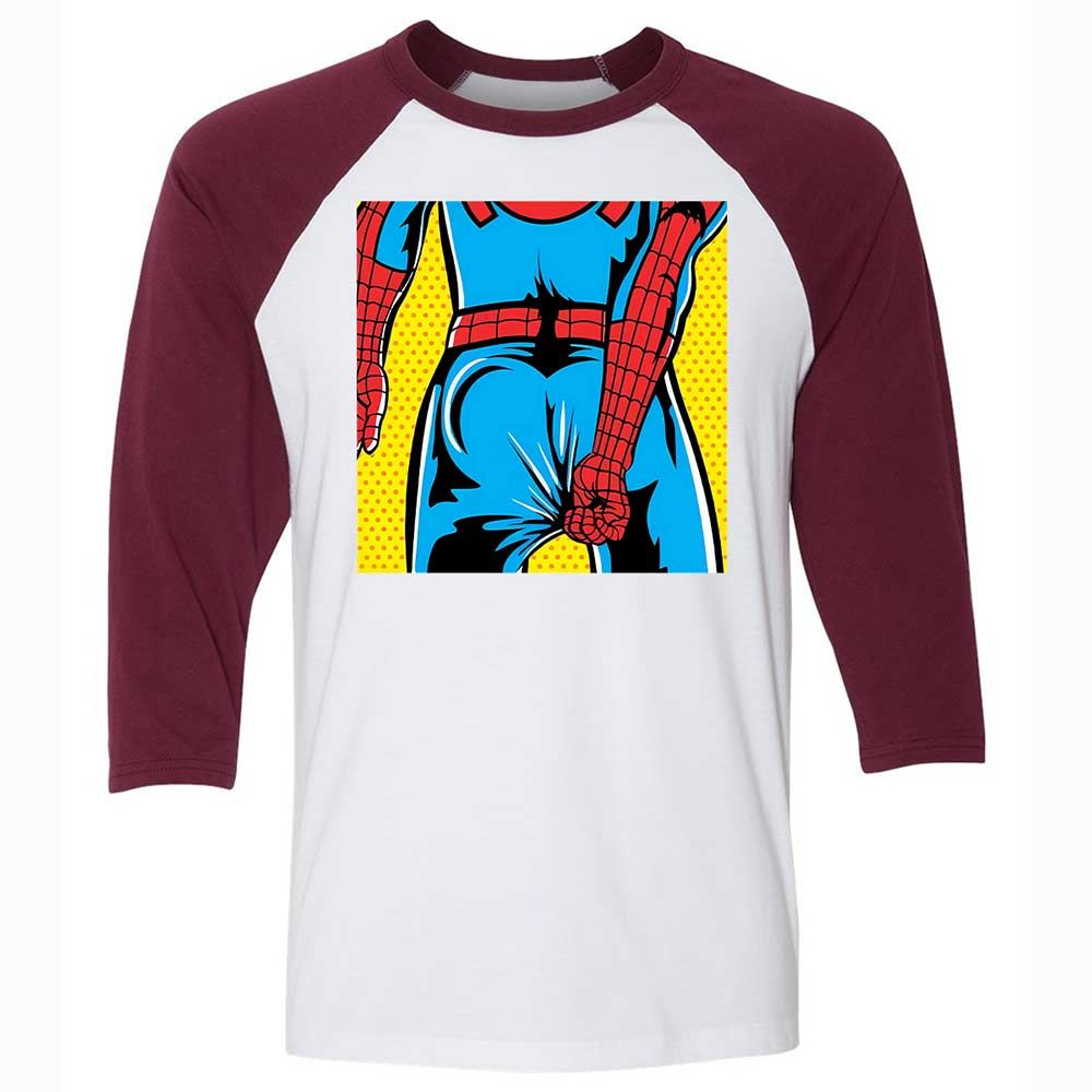 Wedgie Hero - White/Maroon - 7