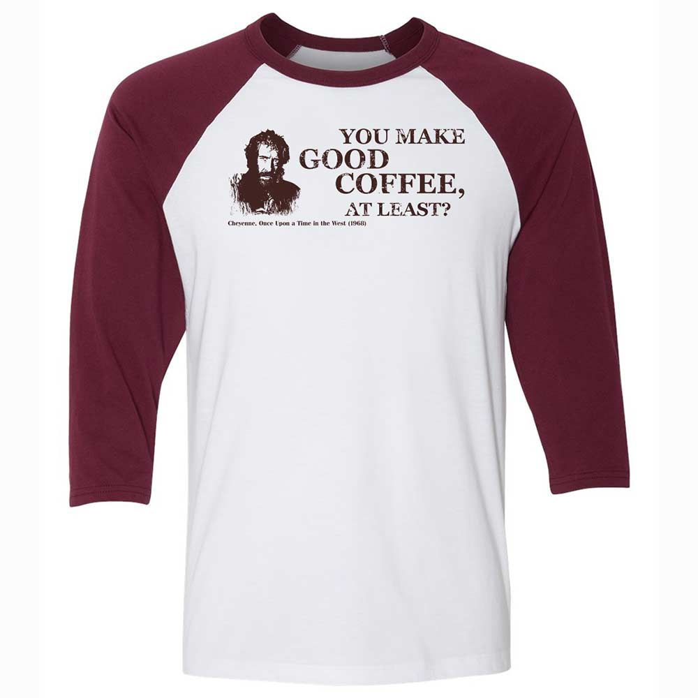 You make good coffee, at least? - White/Maroon - 7