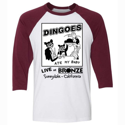 Dingoes Ate My Baby - White/Maroon - 7