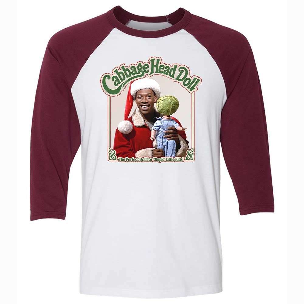 Cabbage Head Doll - White/Maroon - 7