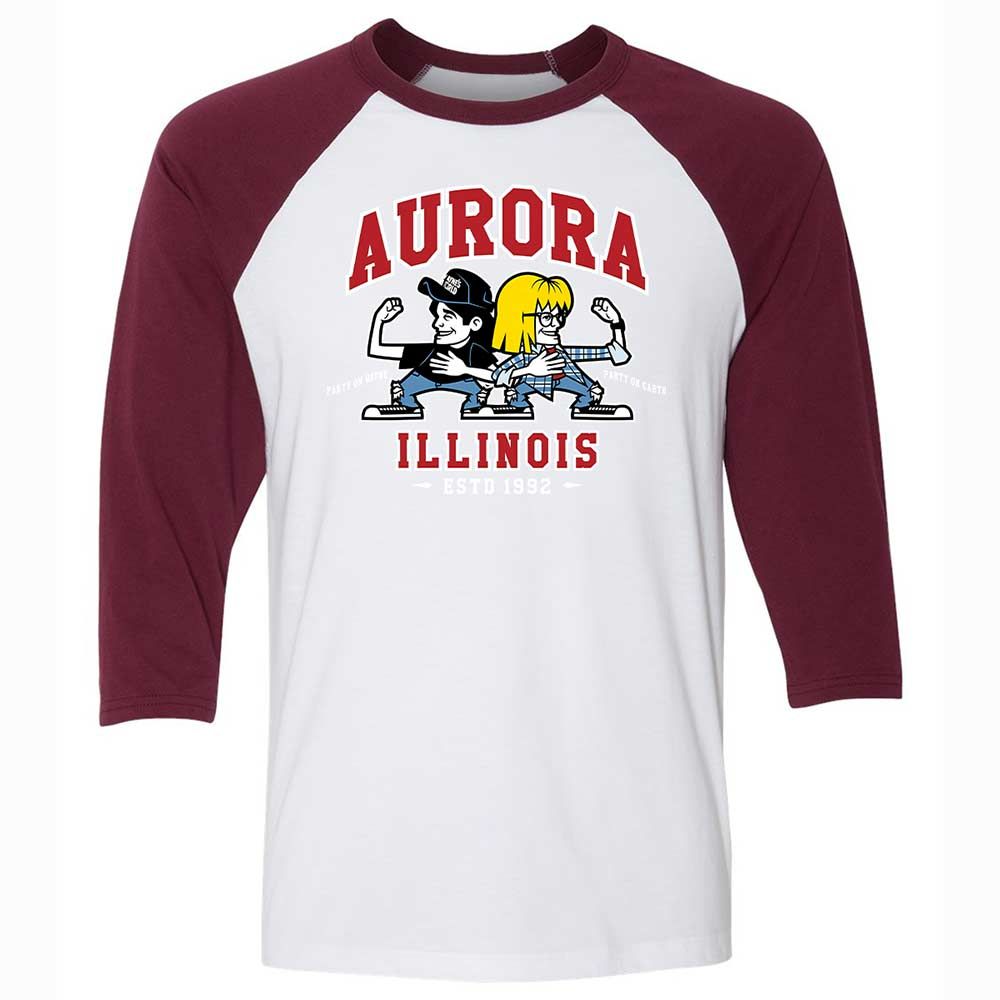Party Time! - White/Maroon - 7