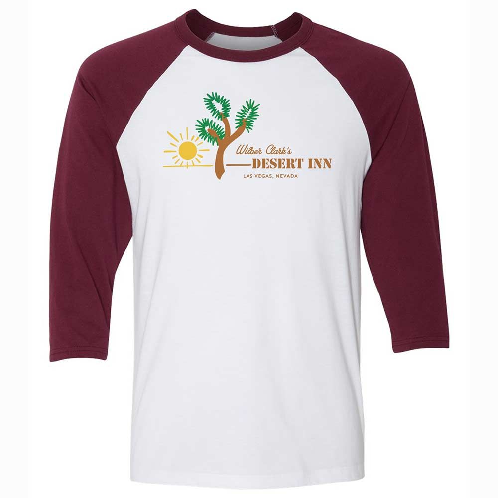 Desert Inn - White/Maroon - 7