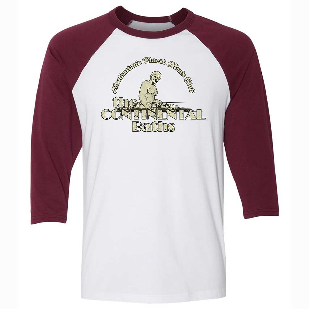 The Continental Baths - White/Maroon - 7
