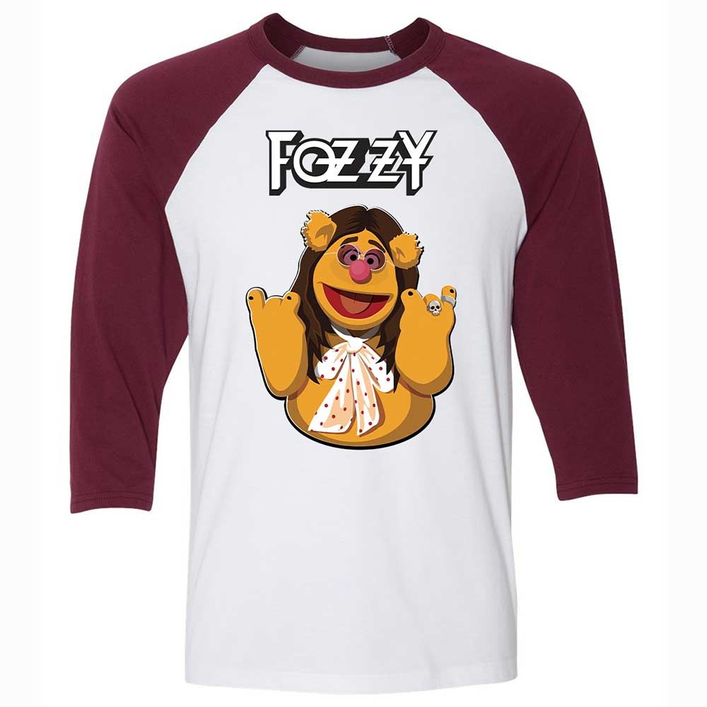 Fozzie Muppet as Rockstar - White/Maroon - 7