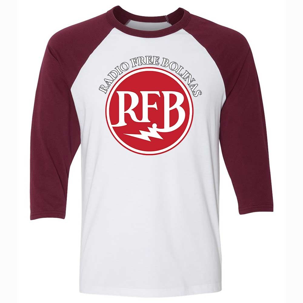 Unisex 3/4 Baseball Tee - NC93QLDX - White/Maroon - 7