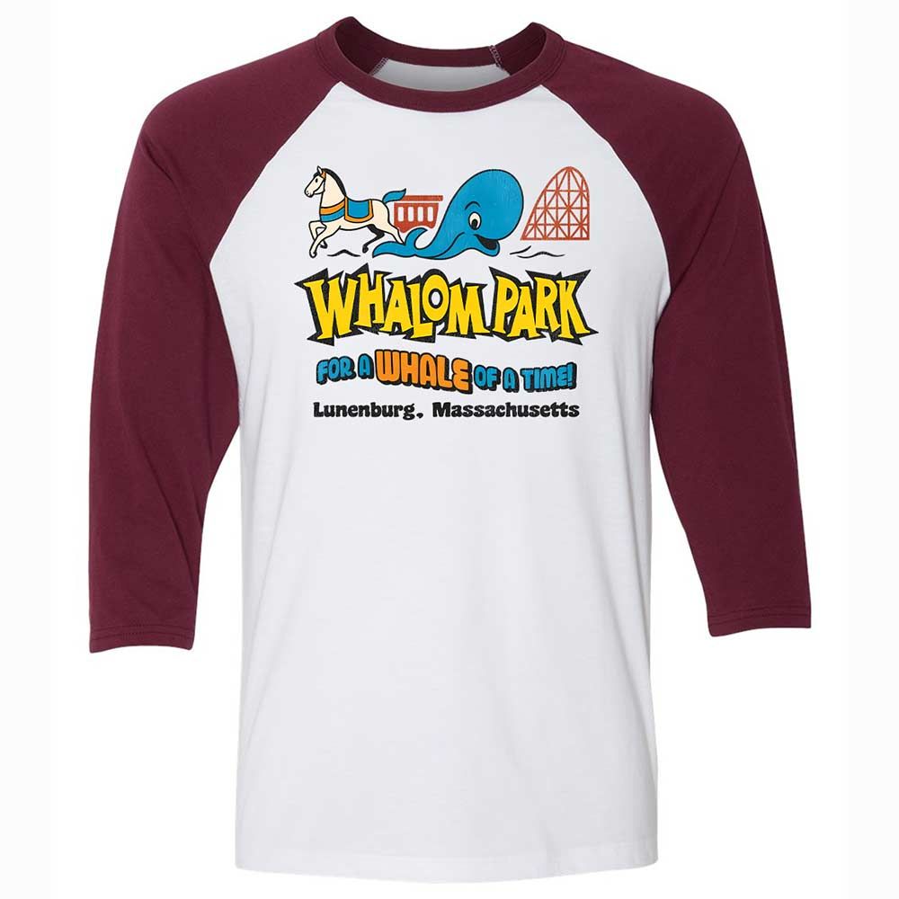 Whalom Park - White/Maroon - 7