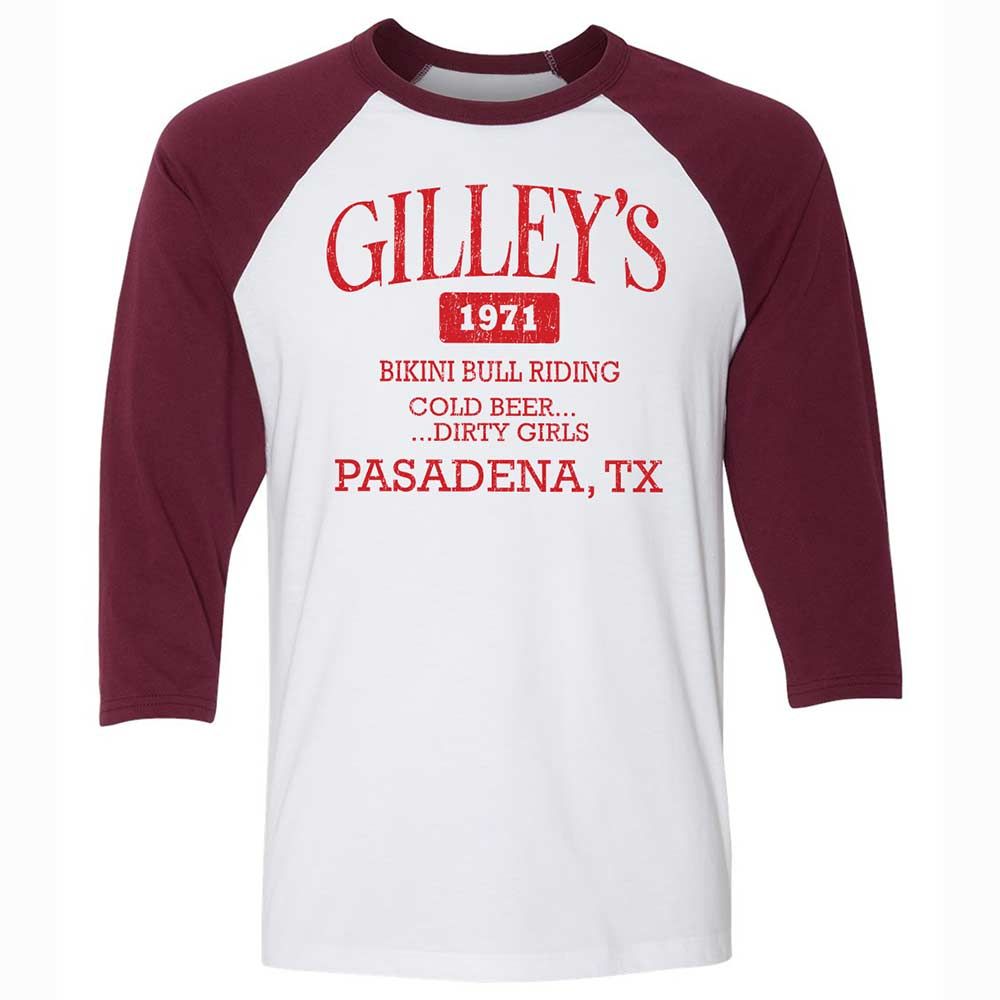 Gilley's Night Club - White/Maroon - 7