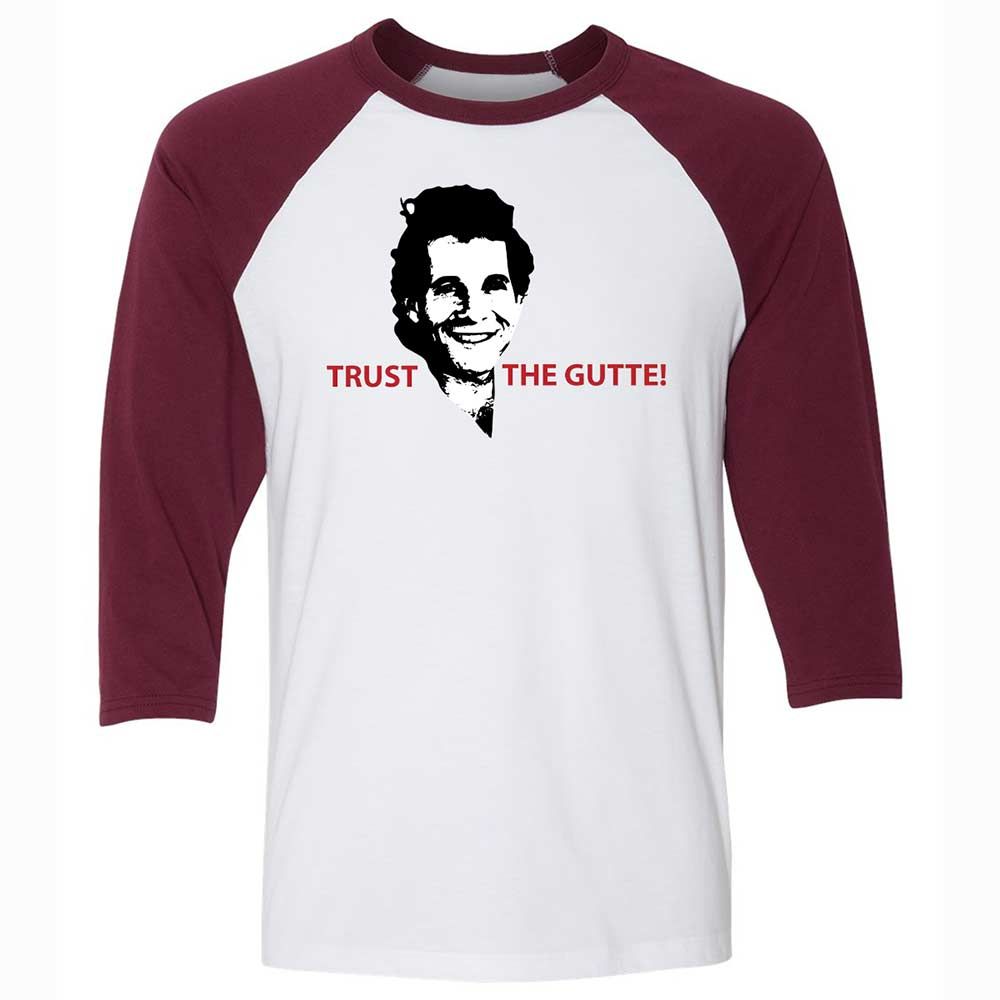 Trust the Gutte - White/Maroon - 7