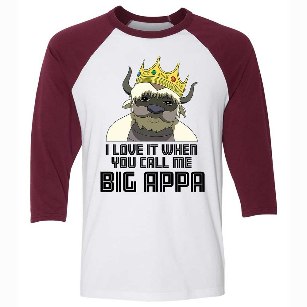 Call me Big Poppa - White/Maroon - 7