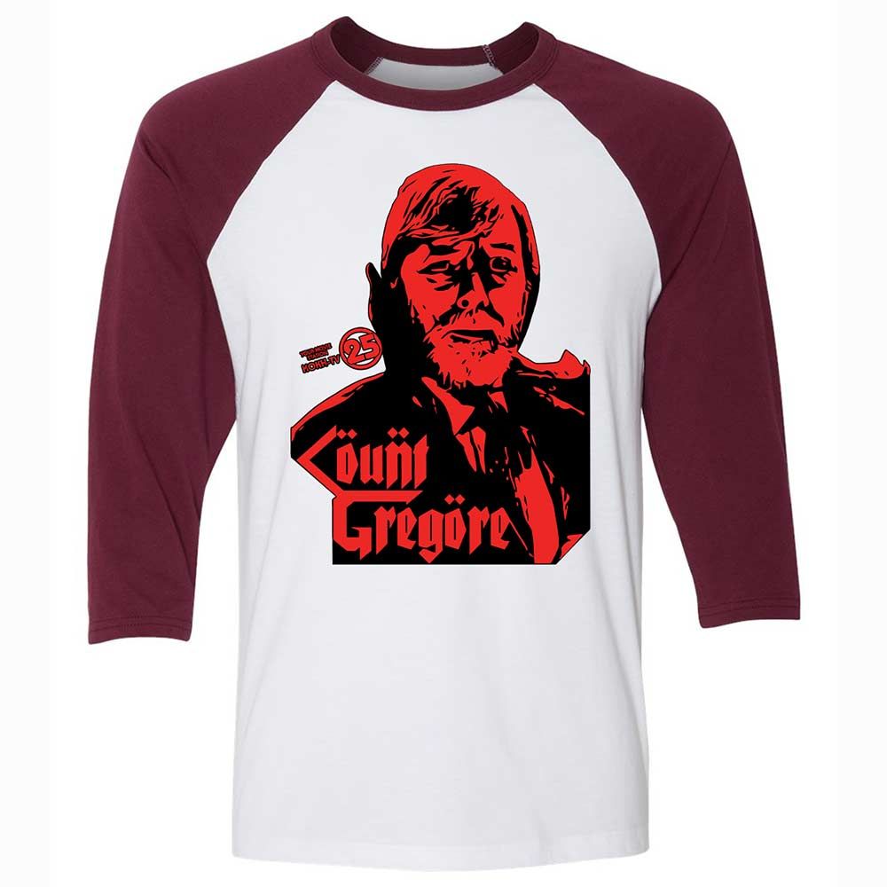 The Count Horror Theater Host - White/Maroon - 7