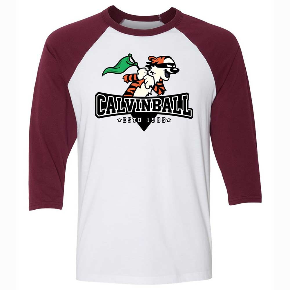 Calvinball - White/Maroon - 7