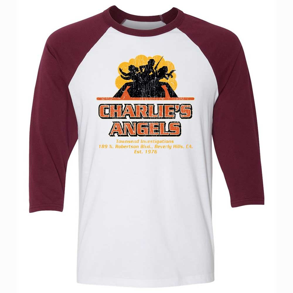 Unisex 3/4 Baseball Tee - WTRJTLEQ - White/Maroon - 7