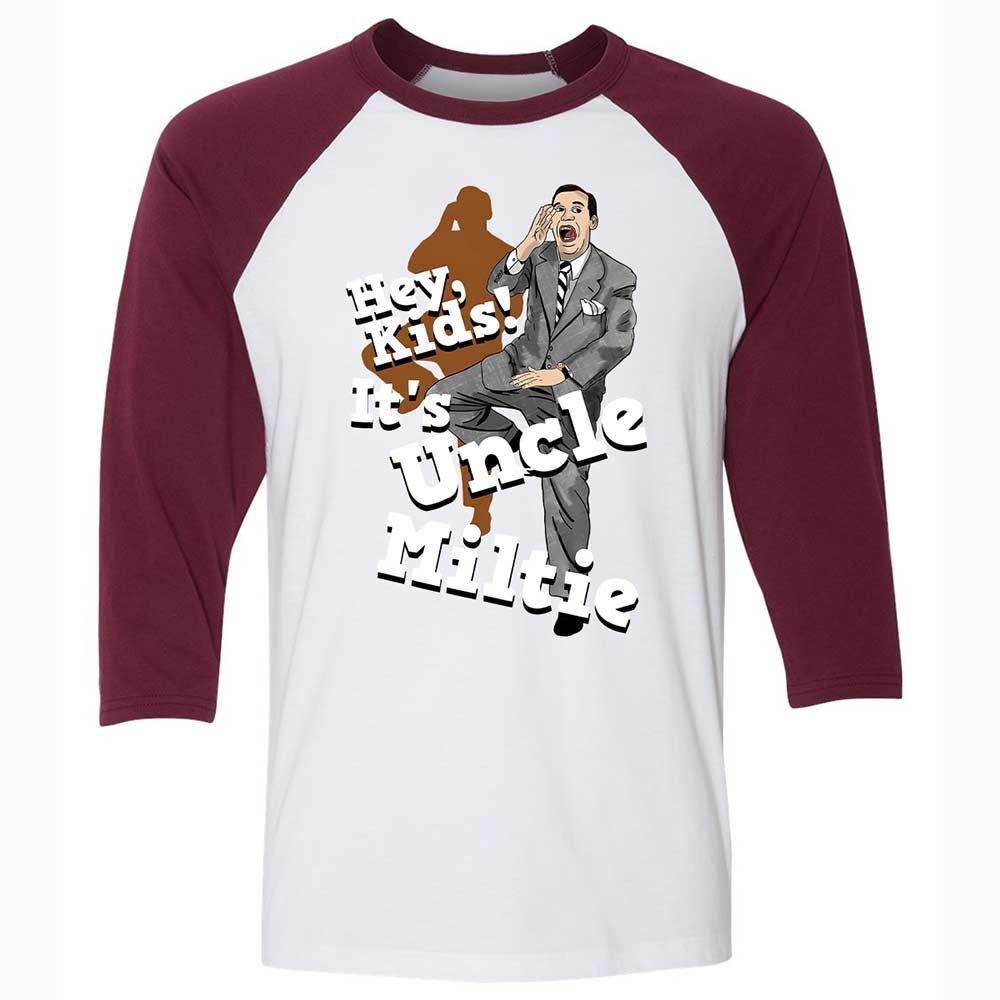 Uncle Milty - White/Maroon - 7