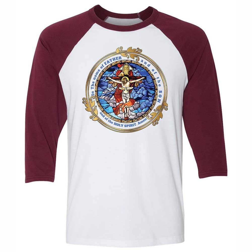 The Holy Trinity - White/Maroon - 7