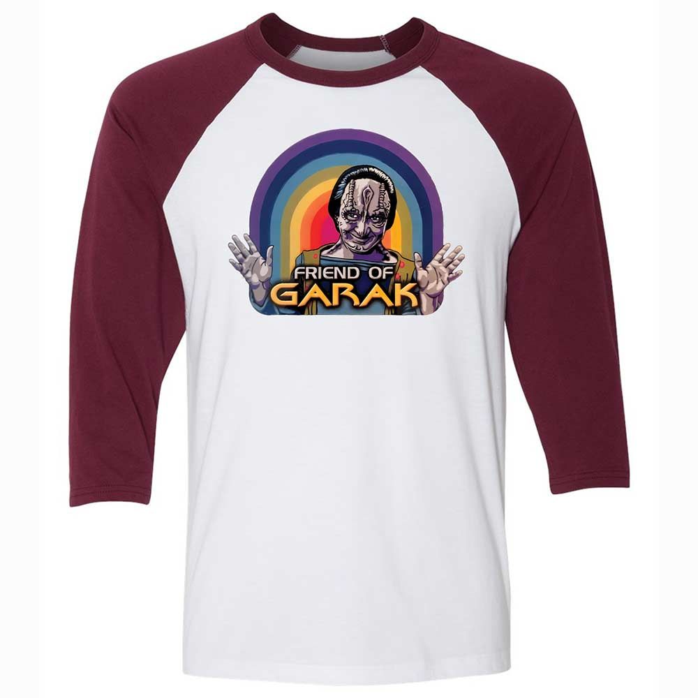 Friend Of Garak - White/Maroon - 7