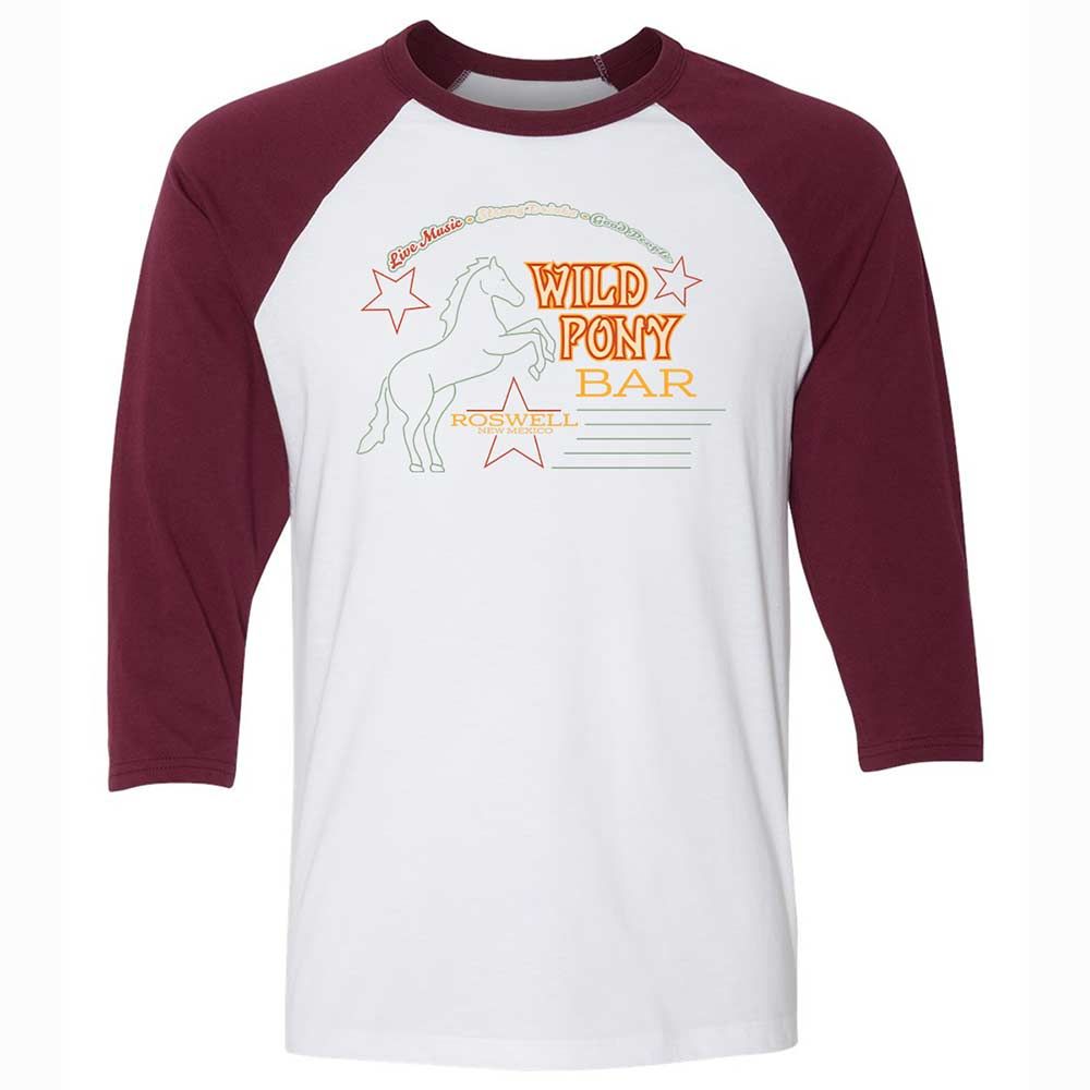 Wild Pony Bar - White/Maroon - 7
