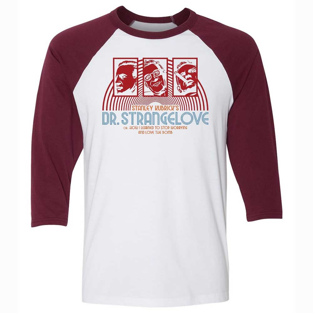Dr. Strangelove - White/Maroon - 7