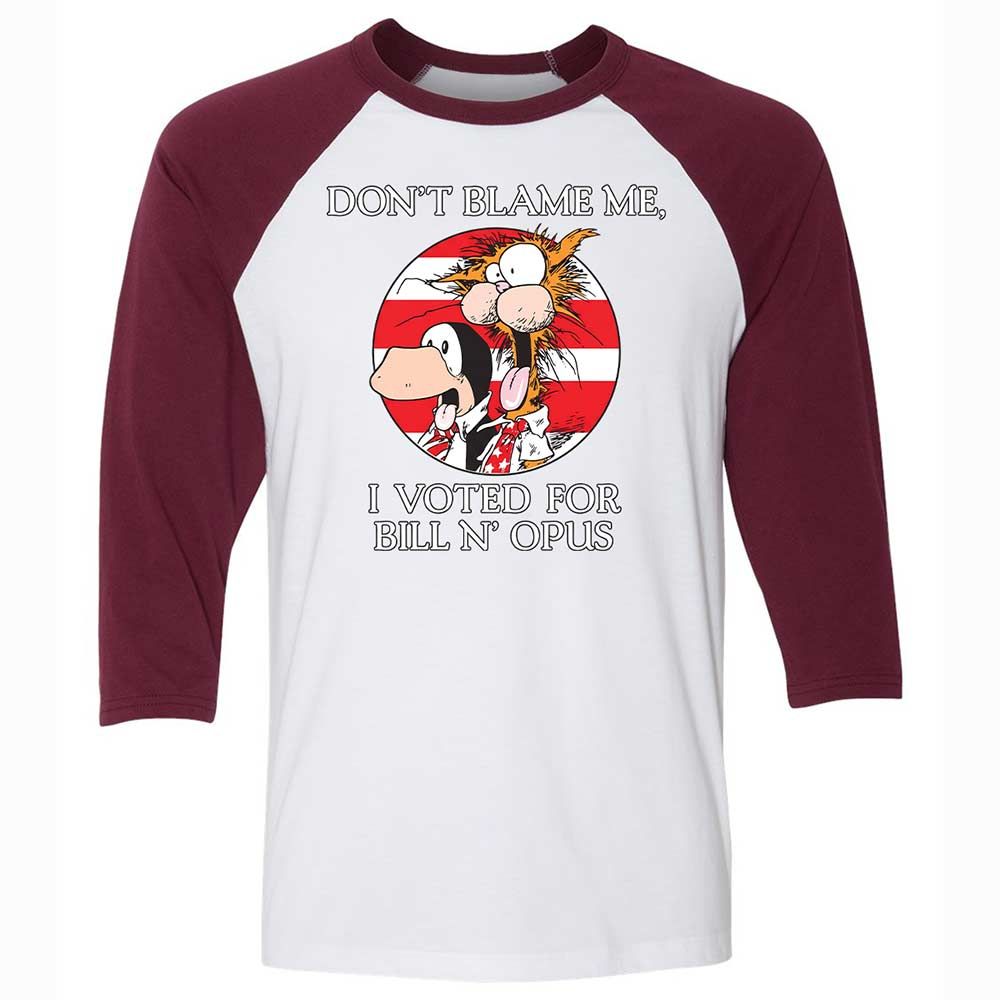 Don't Blame Me - White/Maroon - 7