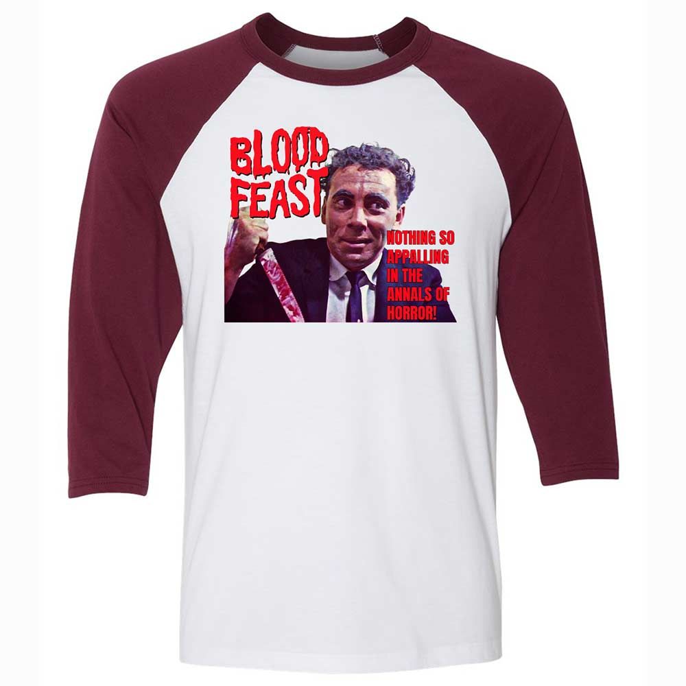 Blood Feast - White/Maroon - 7