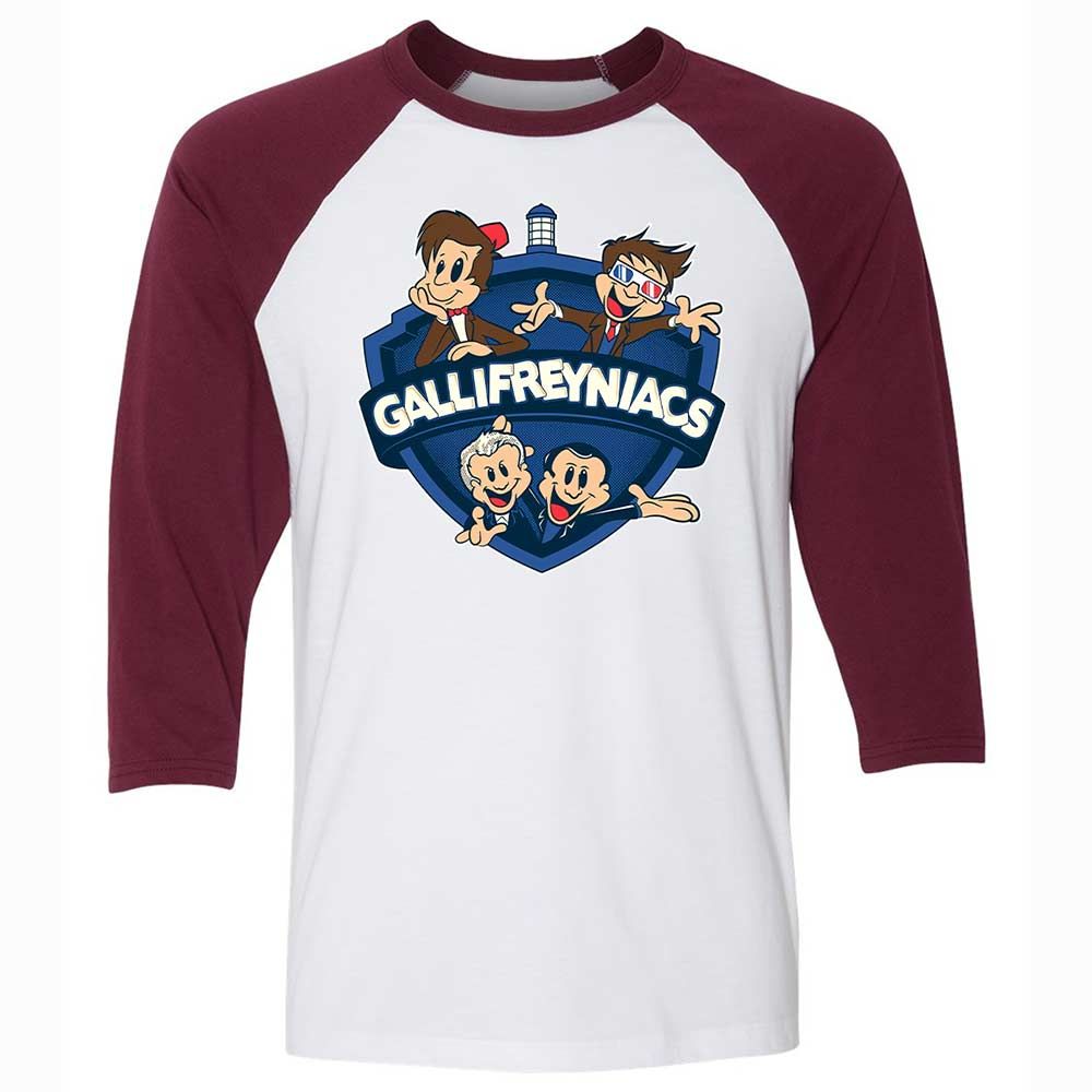 Gallifreyniacs - White/Maroon - 7
