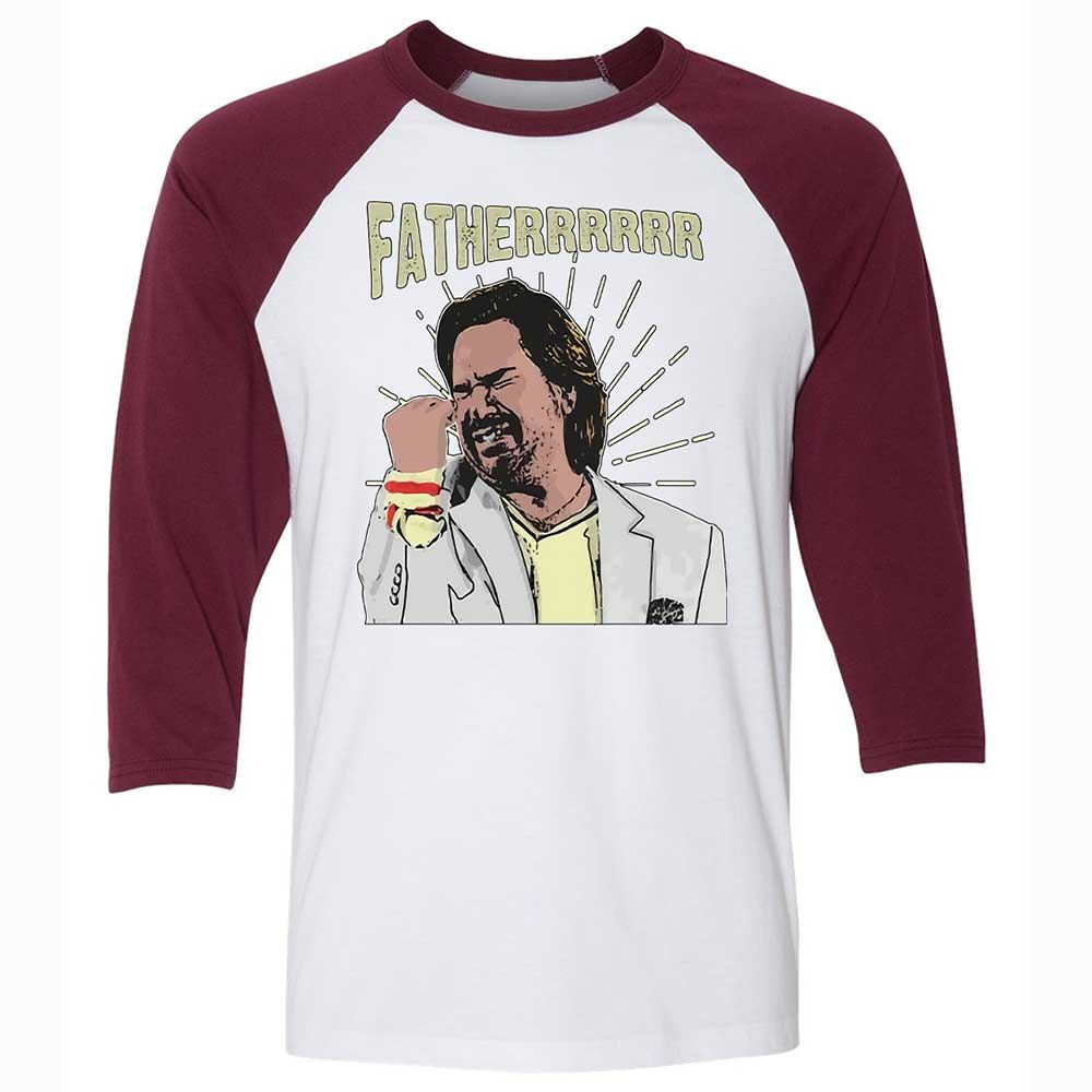 Fatherrrrr - White/Maroon - 7