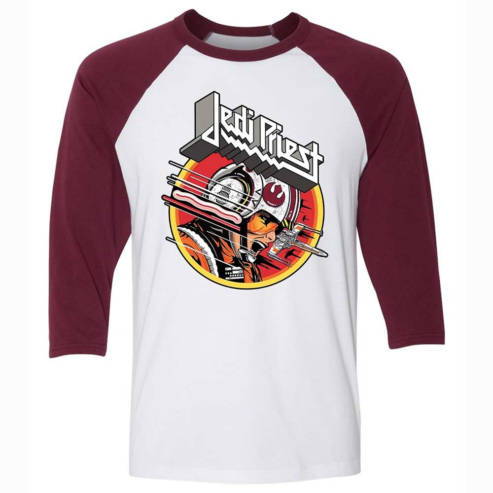 Jedipriest - White/Maroon - 7