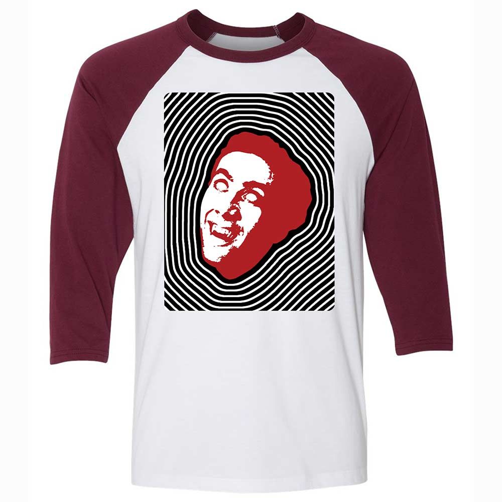 Psychedelic Nicolas Cage - White/Maroon - 7