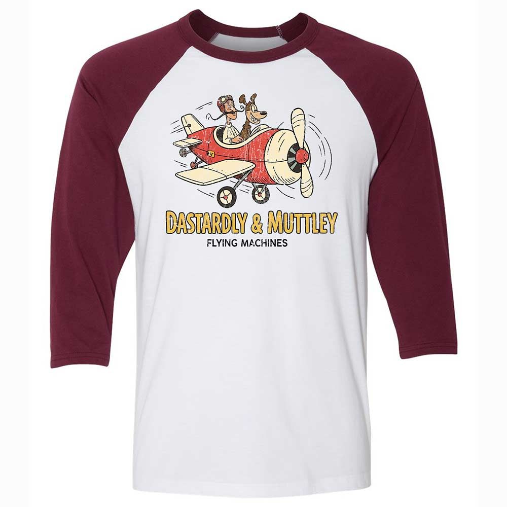 Unisex 3/4 Baseball Tee - NBMZSPXS - White/Maroon - 7