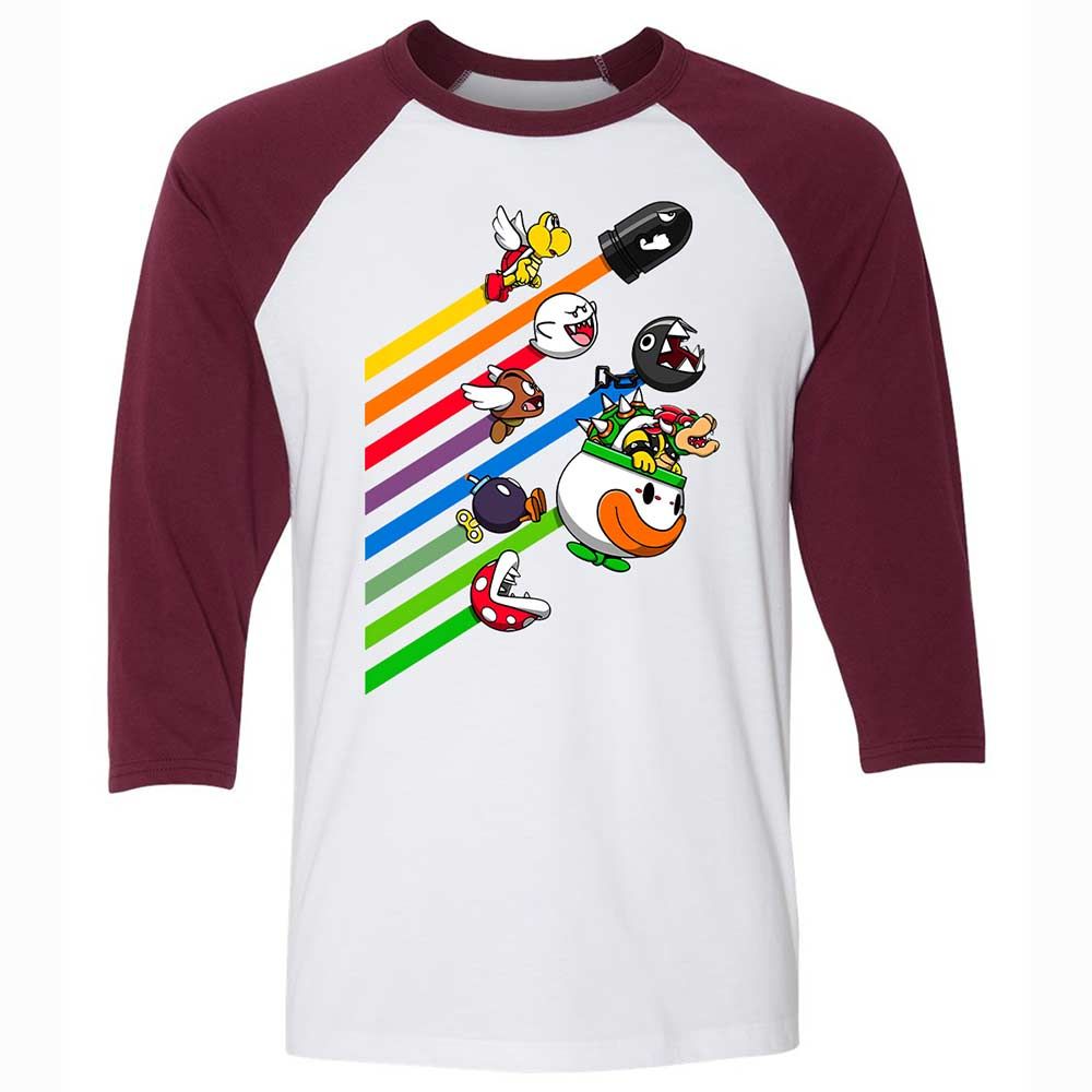 Villains Of Gaming - White/Maroon - 7