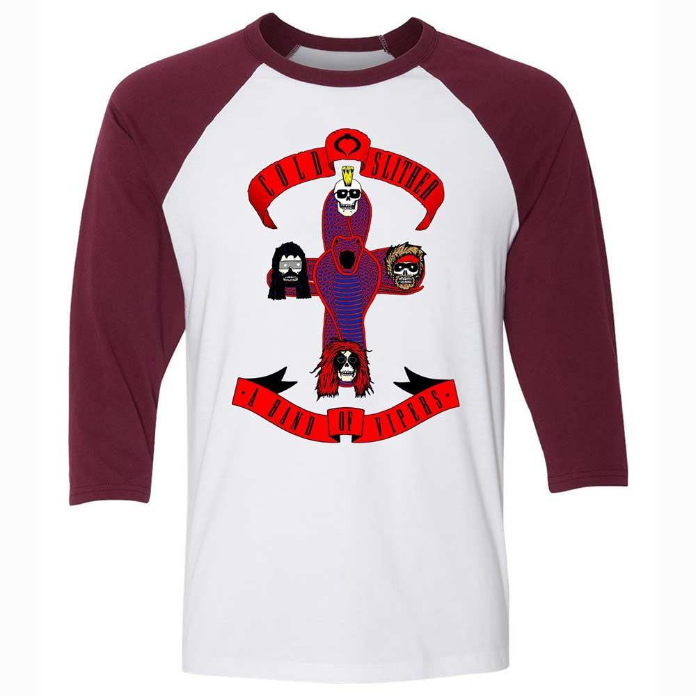 Cold Slither - White/Maroon - 7