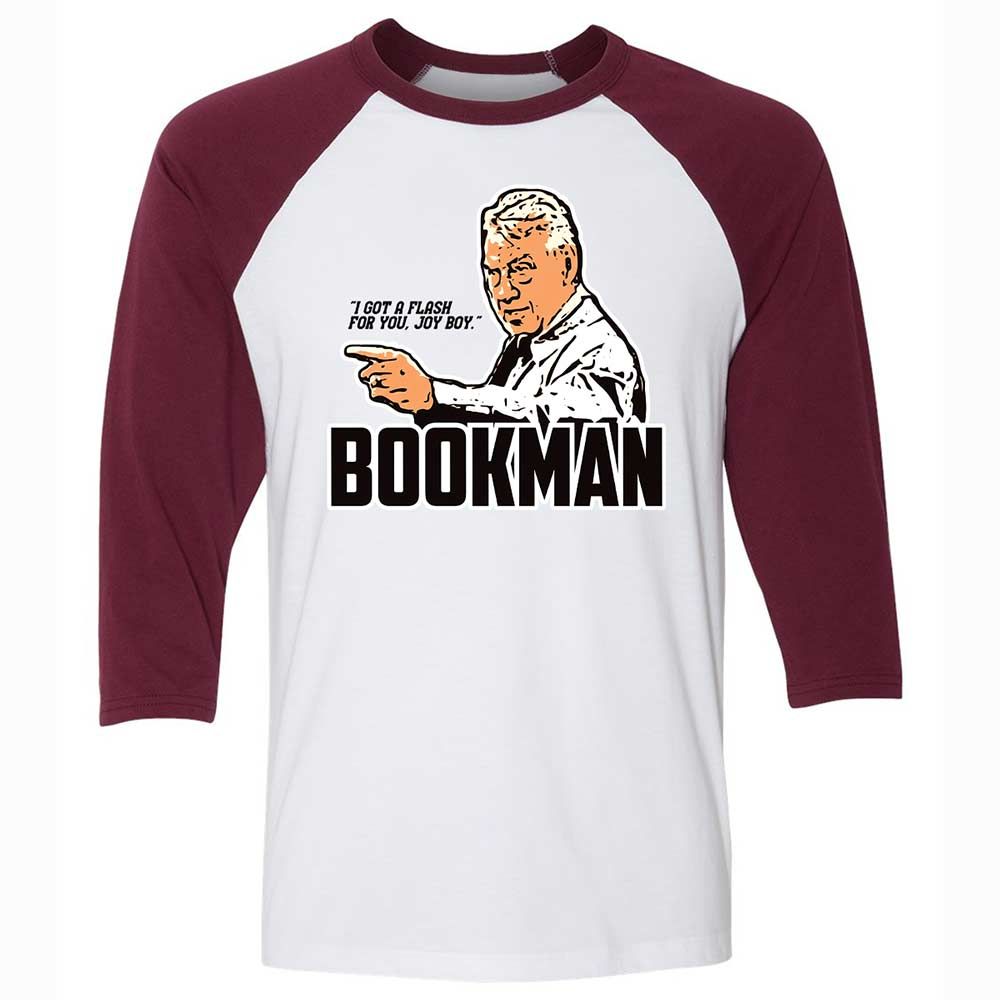 Unisex 3/4 Baseball Tee - NJ8NCLKF - White/Maroon - 7