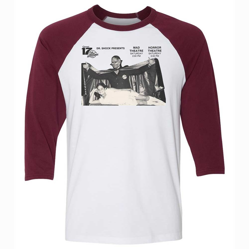 Dr. Shock - White/Maroon - 7