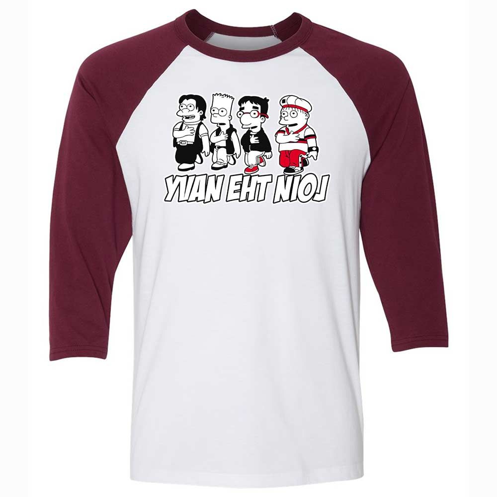 Yvan eht nioj - White/Maroon - 7