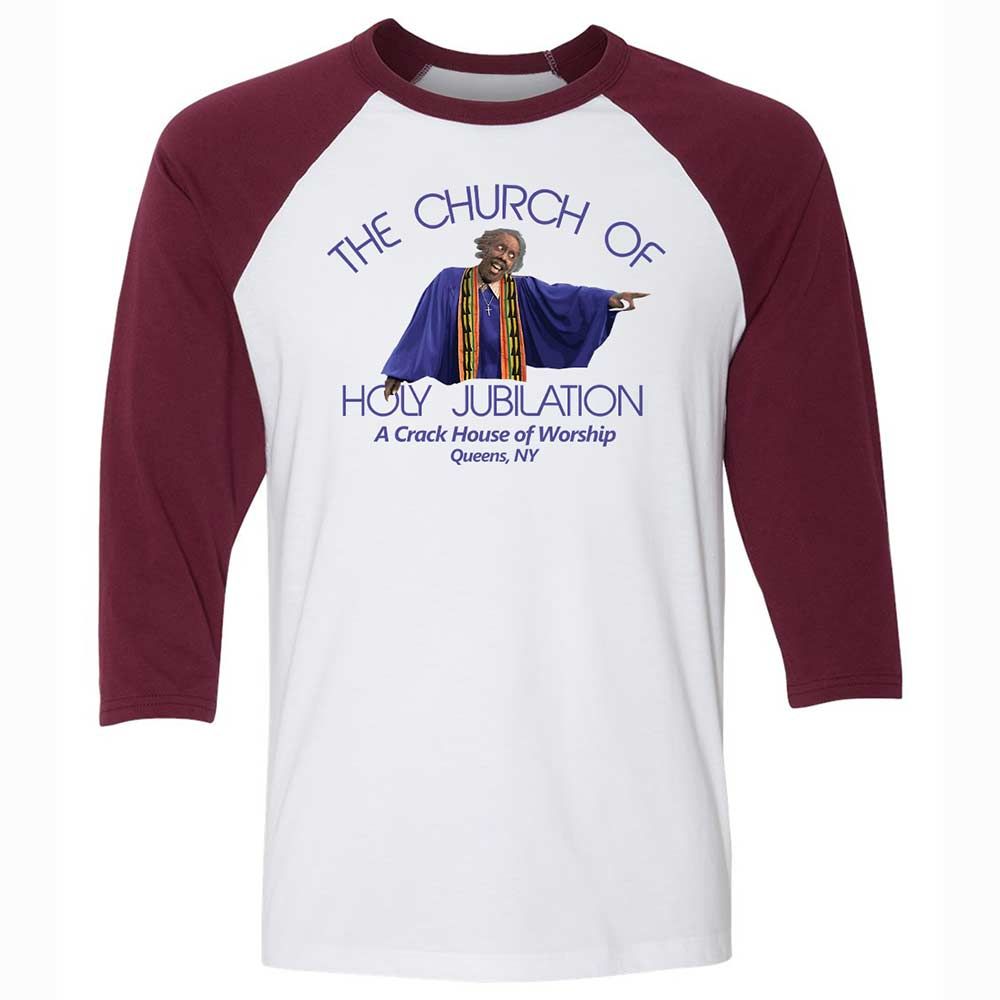 Unisex 3/4 Baseball Tee - ZELRVLAJ - White/Maroon - 7