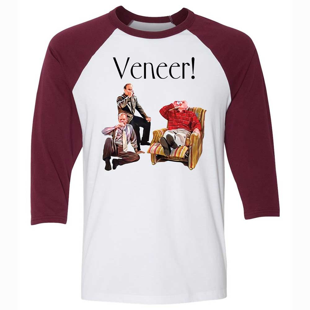 Veneer - White/Maroon - 7
