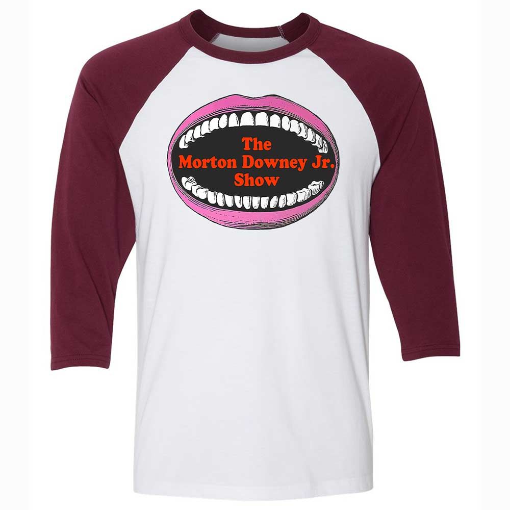The Morton Downey Jr Show - White/Maroon - 7
