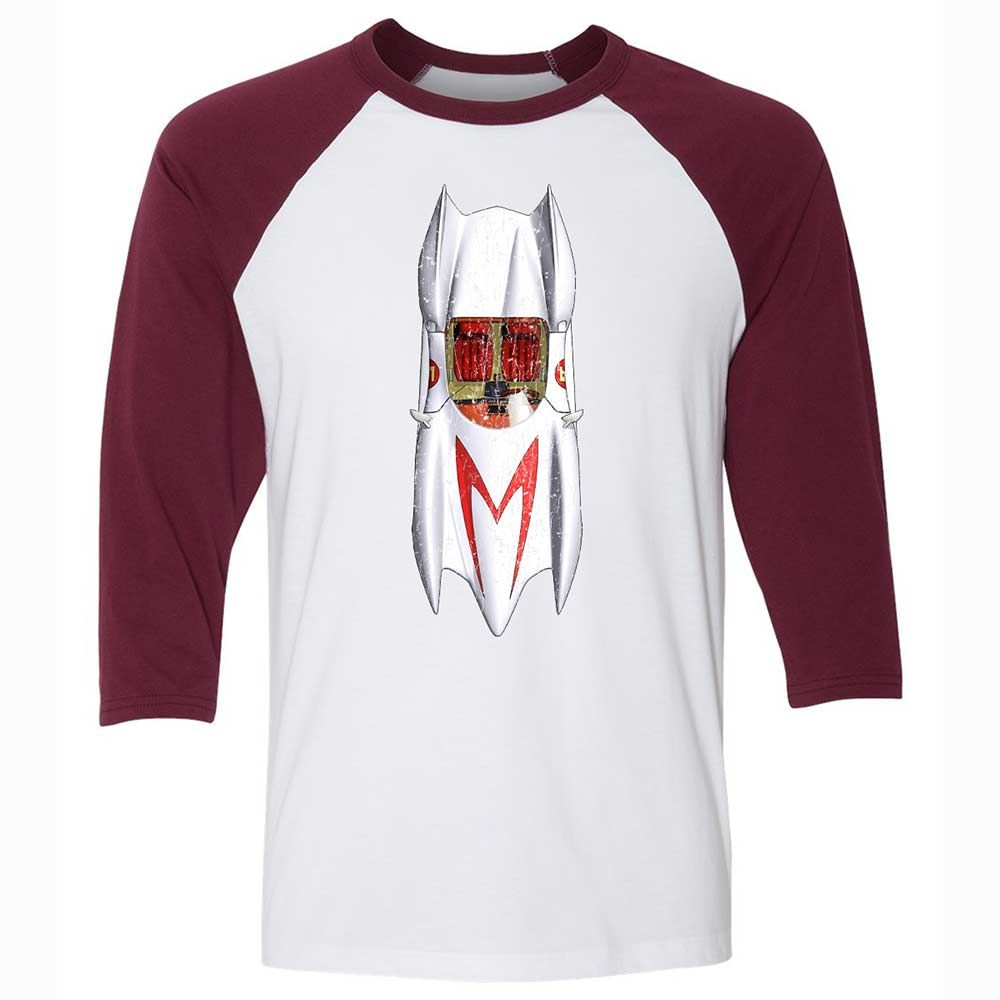Speed Racer Mach 5 - White/Maroon - 7