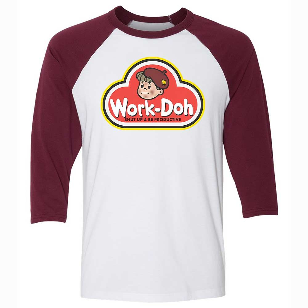 Work-Doh - White/Maroon - 7