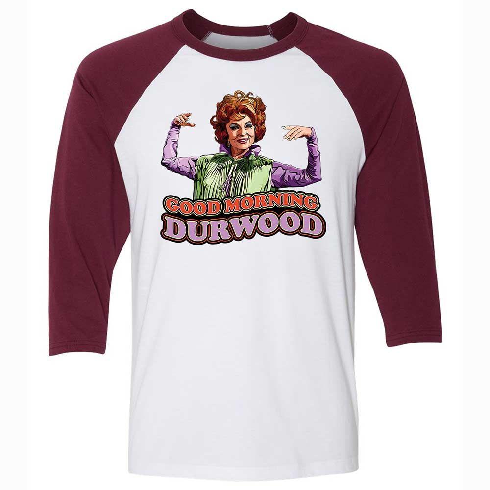 Good Morning Durwood - White/Maroon - 7