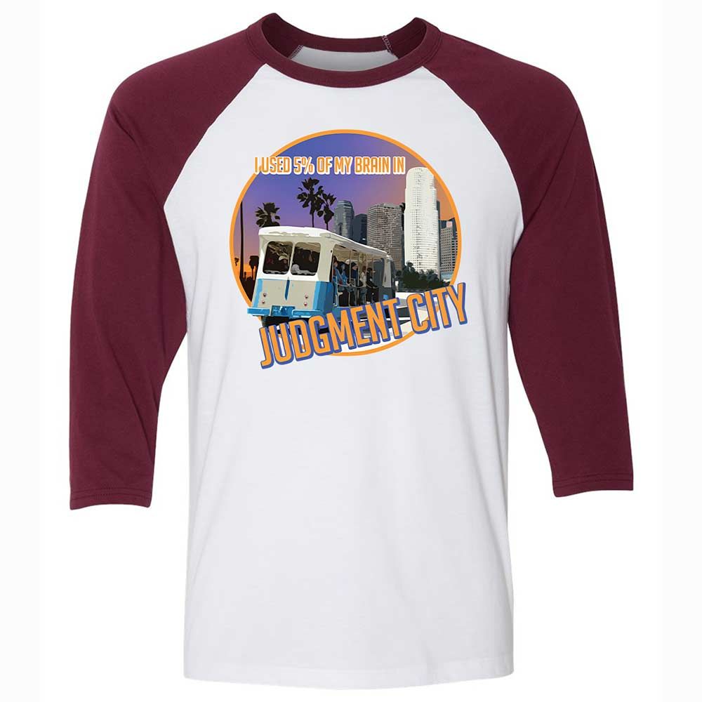 Judgment City - White/Maroon - 7