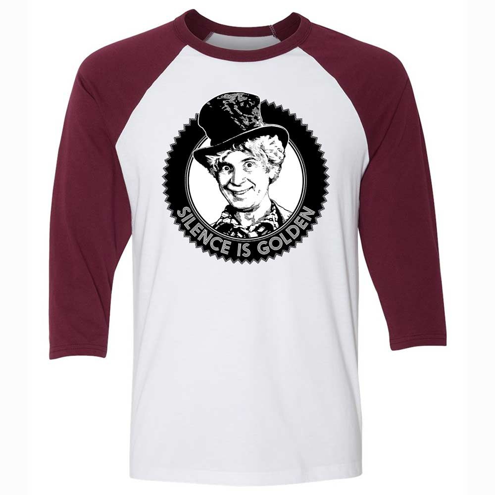 Unisex 3/4 Baseball Tee - E6H43JPJ - White/Maroon - 7