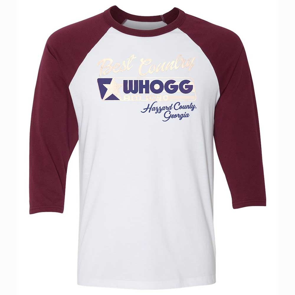 Whogg Radio 1090 - White/Maroon - 7