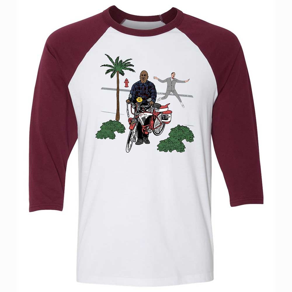 That's My Bike, Punk! - White/Maroon - 7