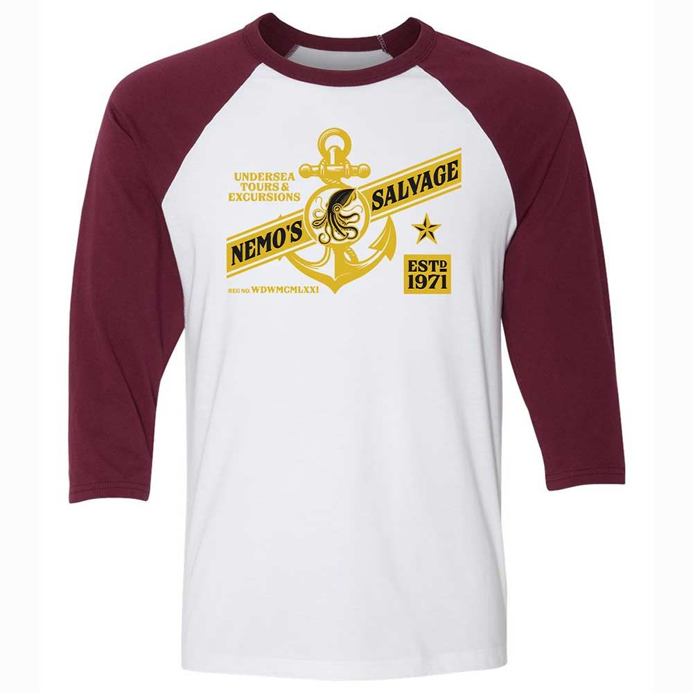 Nemo's Salvage - White/Maroon - 7