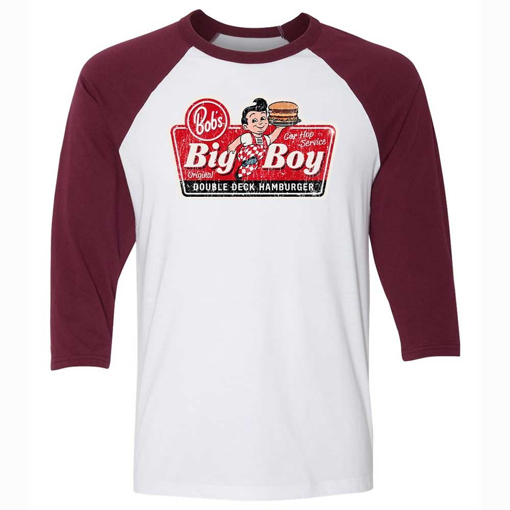 Bob's Big Kid - White/Maroon - 7