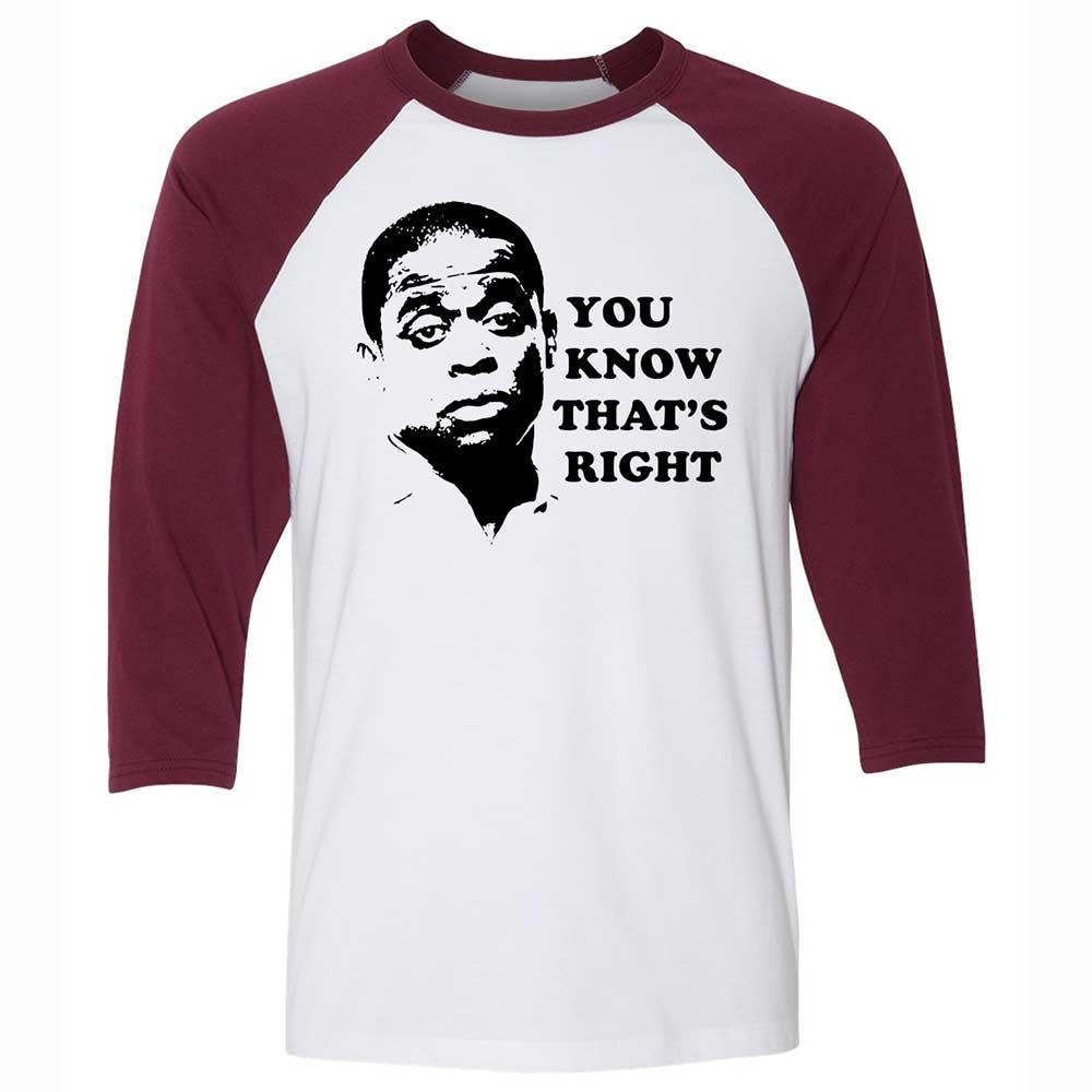 You Know That's Right - White/Maroon - 7