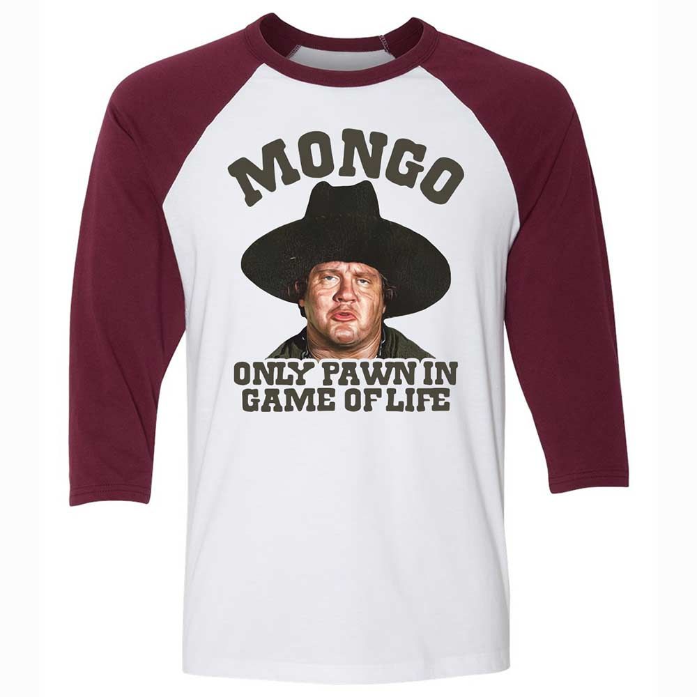 Unisex 3/4 Baseball Tee - 7AUBUKU8 - White/Maroon - 7